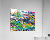 Abstractionwave 004-02 Acrylic Print