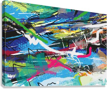  Abstractionwave 004-09 Canvas Print