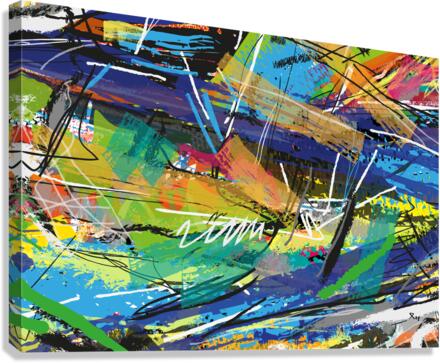 Abstractionwave 004-11 Canvas Print