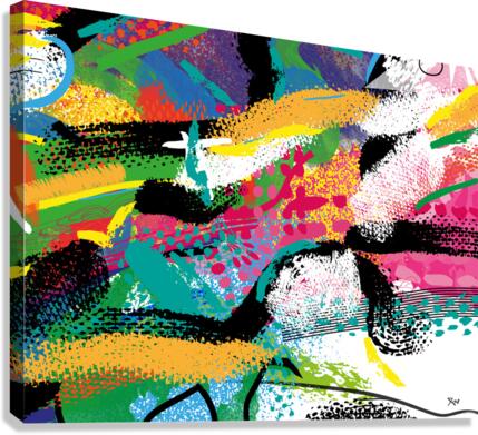 Abstractionwave 006-04 Canvas Print