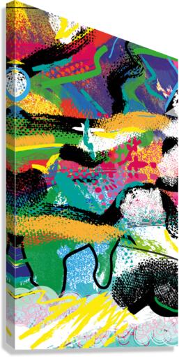 Abstractionwave 006-28 Canvas Print