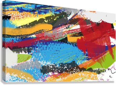 Abstractionwave 010-02 Canvas Print