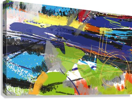Abstractionwave 010-11 Canvas Print
