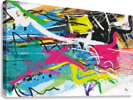Abstractionwave 011-18 Canvas Print