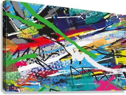 Abstractionwave 011-05 Canvas Print