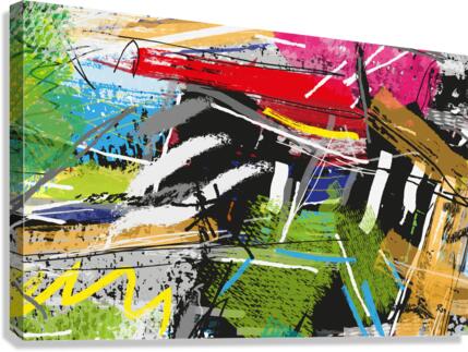 Abstractionwave 011-06 Canvas Print
