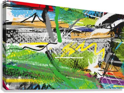 Abstractionwave 011-08 Canvas Print