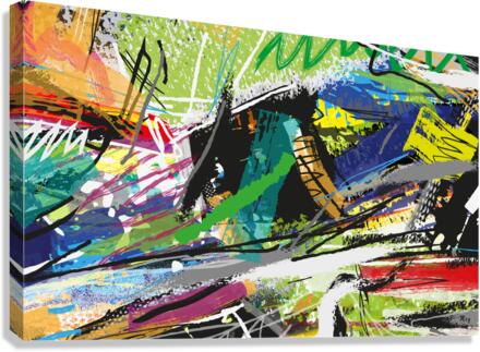 Abstractionwave 011-07 Canvas Print