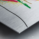 Abstractionwave 006-16 Metal print