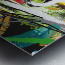 Abstractionwave 011-17 Metal print