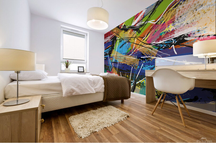 Abstractionwave 004-23 Mural print