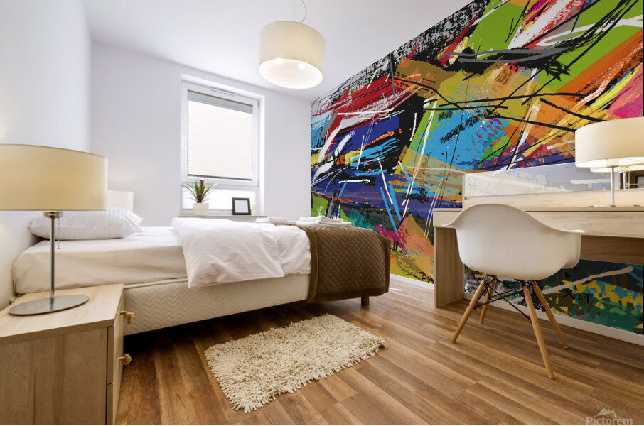  Abstractionwave 004-19 Mural print