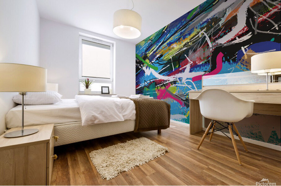  Abstractionwave 004-09 Mural print