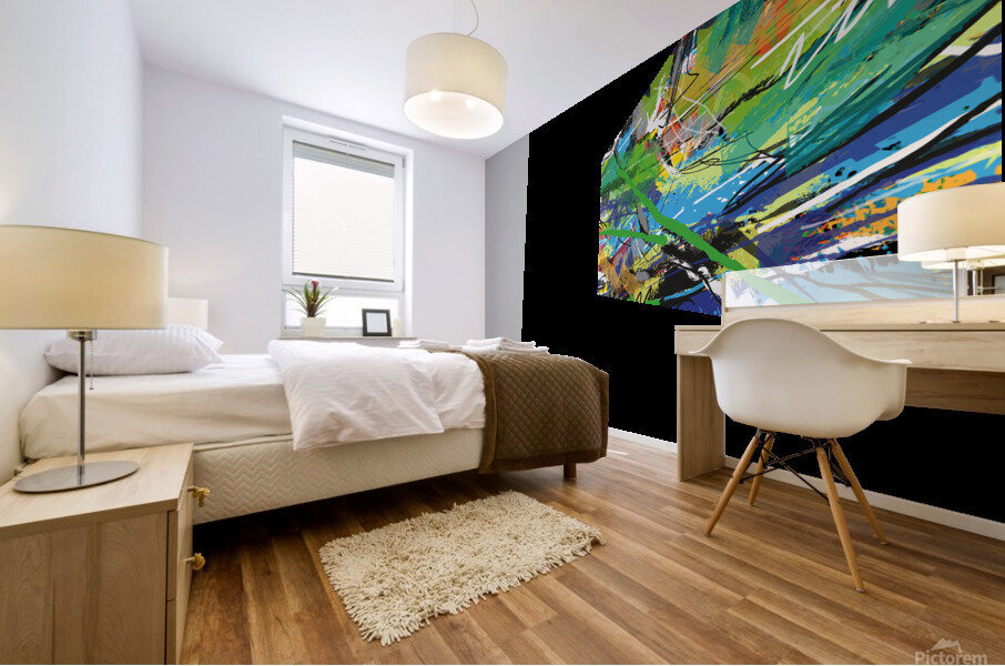 Abstractionwave 004-13 Mural print