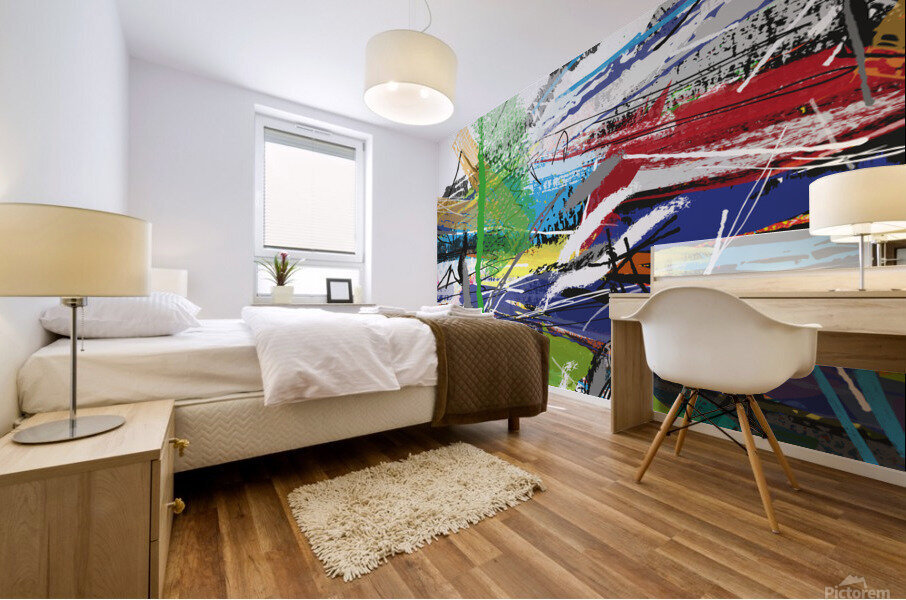 Abstractionwave 004-26 Mural print