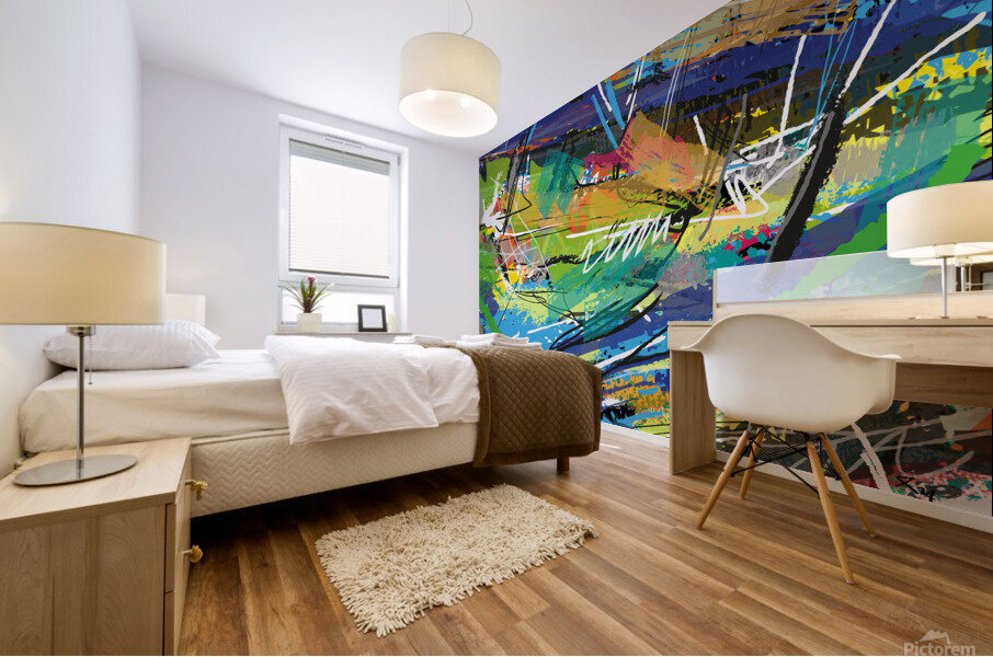  Abstractionwave 004-21 Mural print
