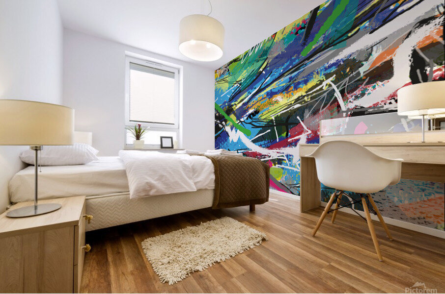  Abstractionwave 004-22 Mural print