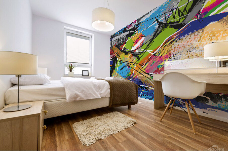 Abstractionwave 004-03 Mural print