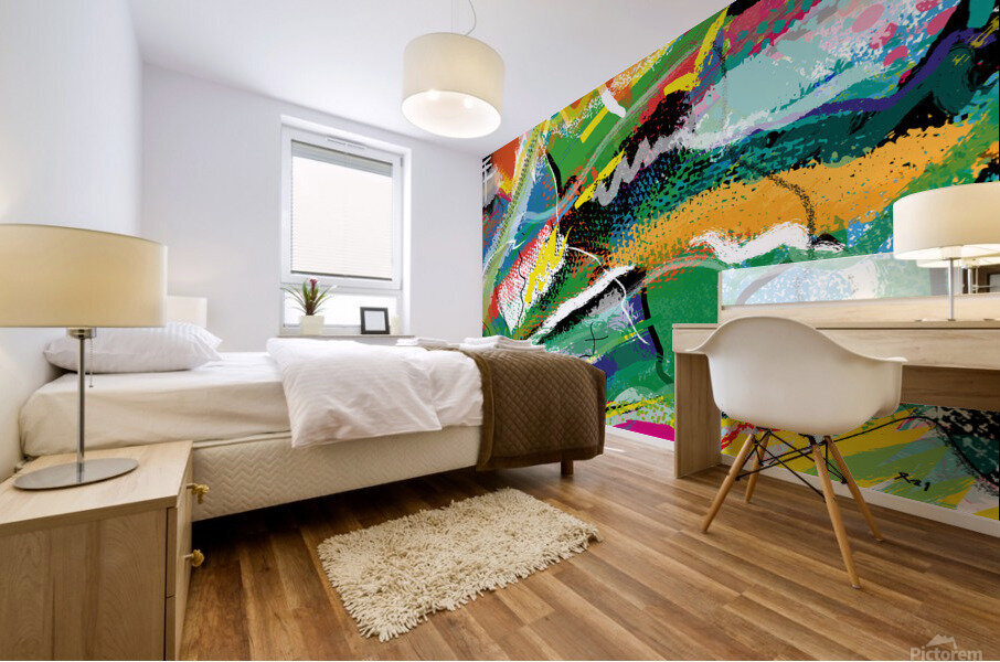 Abstractionwave 003-05 Mural print