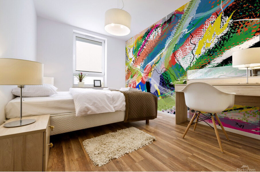 Abstractionwave 003-08 Mural print
