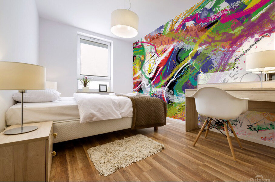 Abstractionwave 003-03 Mural print