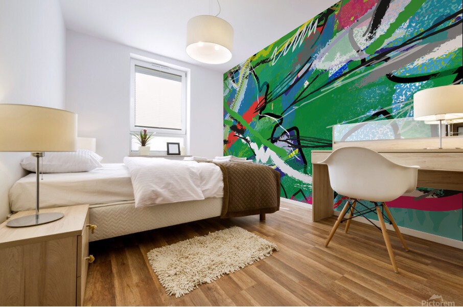 Abstractionwave 005-05 Mural print