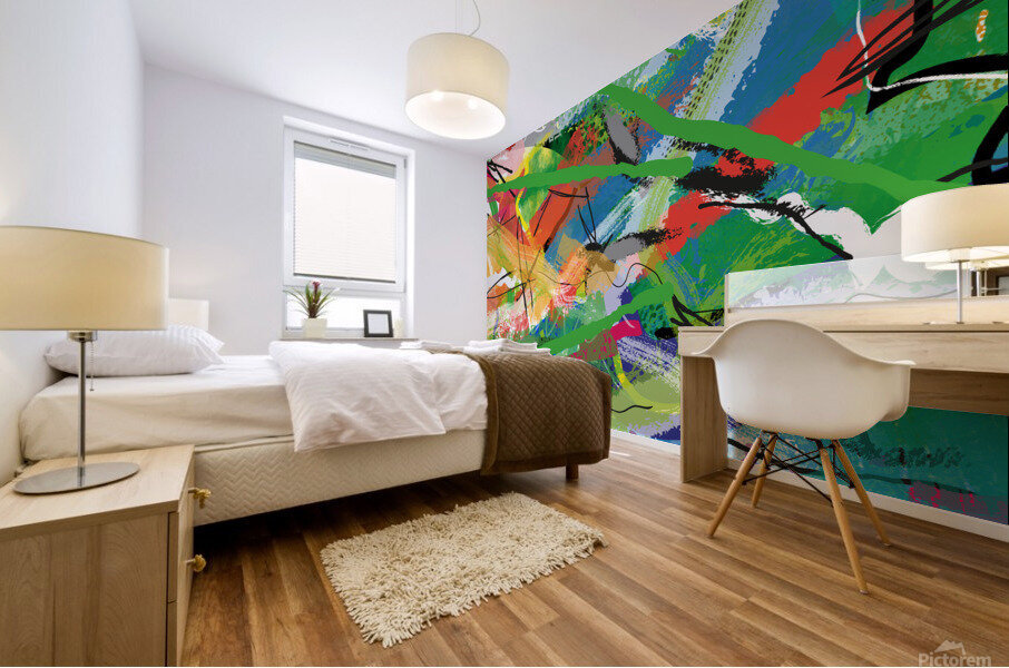 Abstractionwave 005-08 Mural print