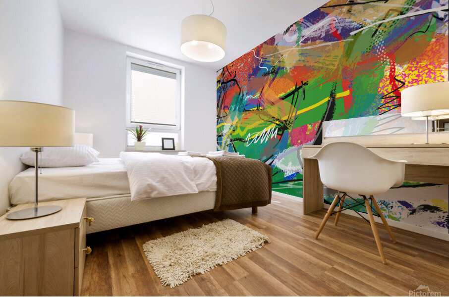 Abstractionwave 005-11 Mural print