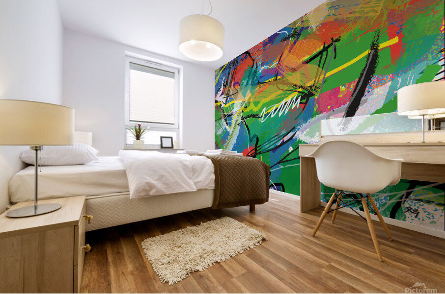 Abstractionwave 005-21 Mural print