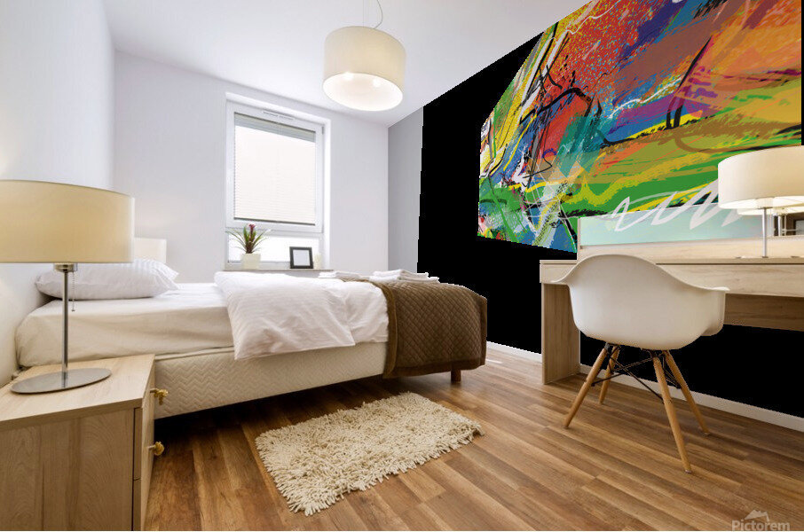 Abstractionwave 005-15 Mural print