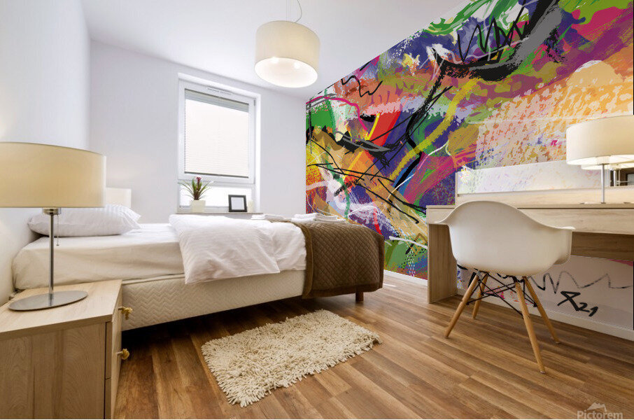 Abstractionwave 005-03 Mural print