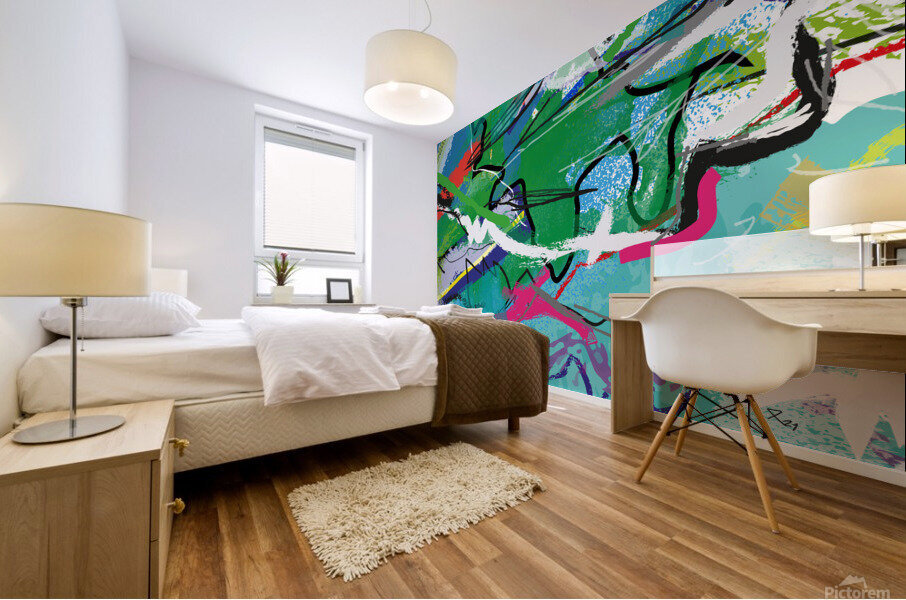 Abstractionwave 005-09 Mural print