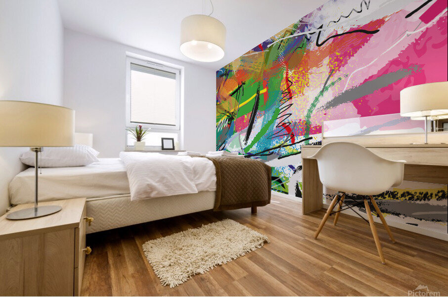 Abstractionwave 005-04 Mural print