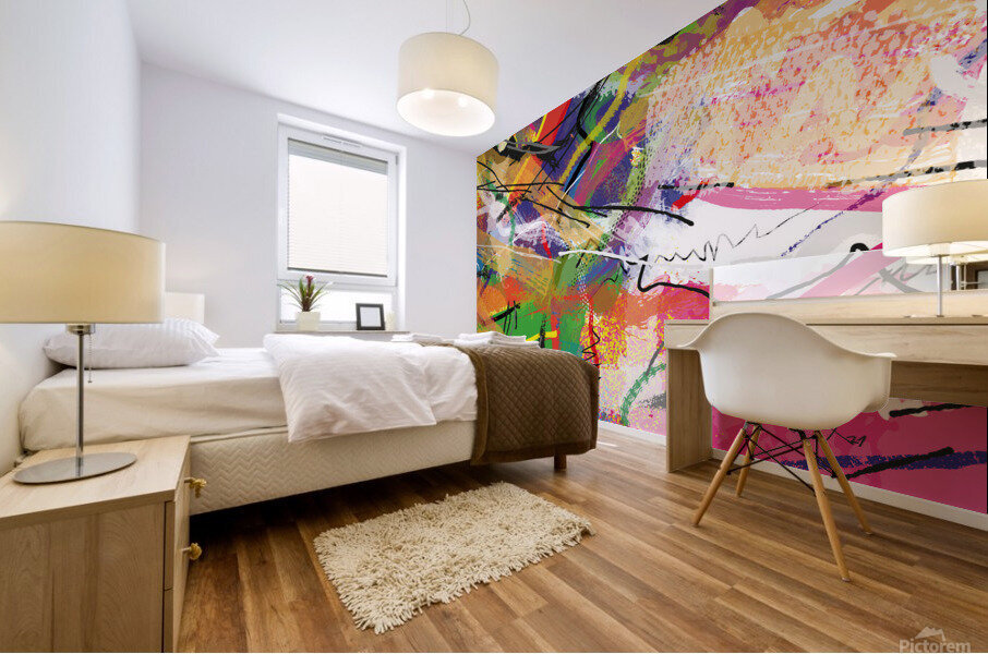Abstractionwave 005-10 Mural print