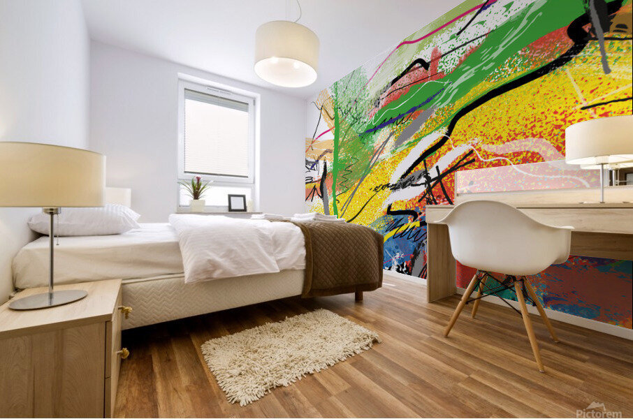 Abstractionwave 005-26 Mural print