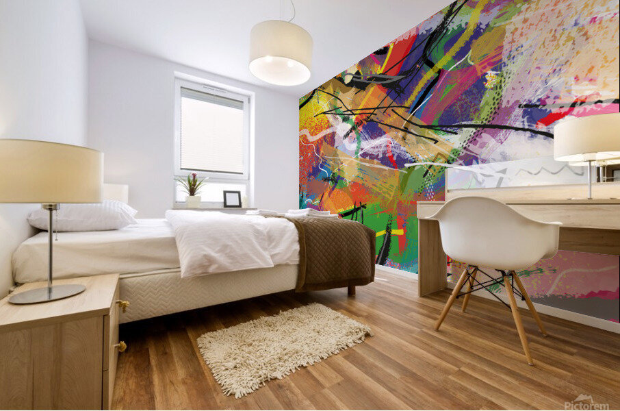 Abstractionwave 005-23 Mural print