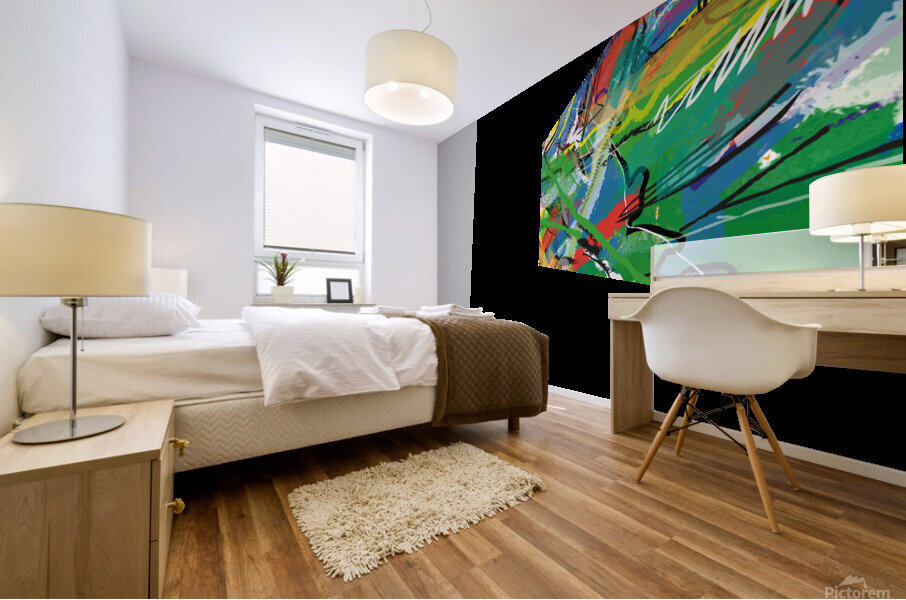 Abstractionwave 005-27 Mural print