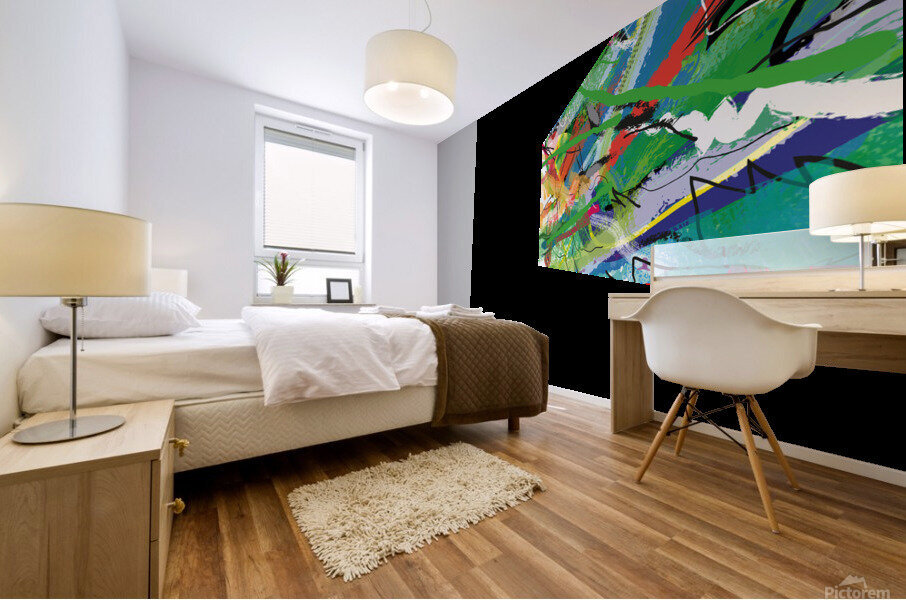 Abstractionwave 005-14 Mural print