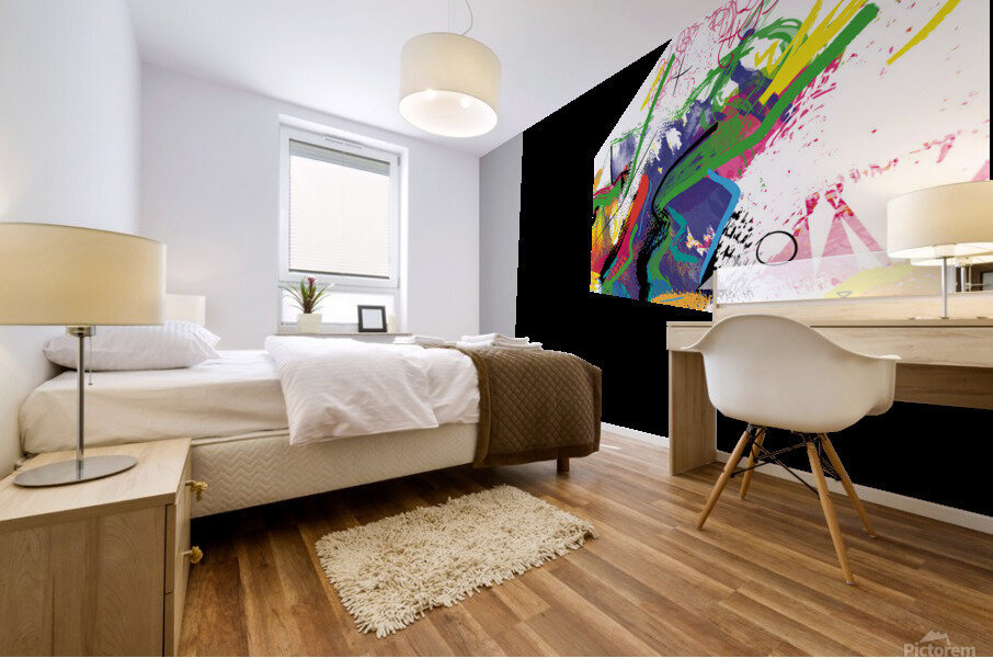 Abstractionwave 006-12 Mural print