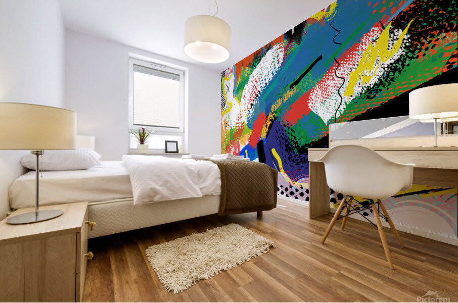 Abstractionwave 006-08 Mural print