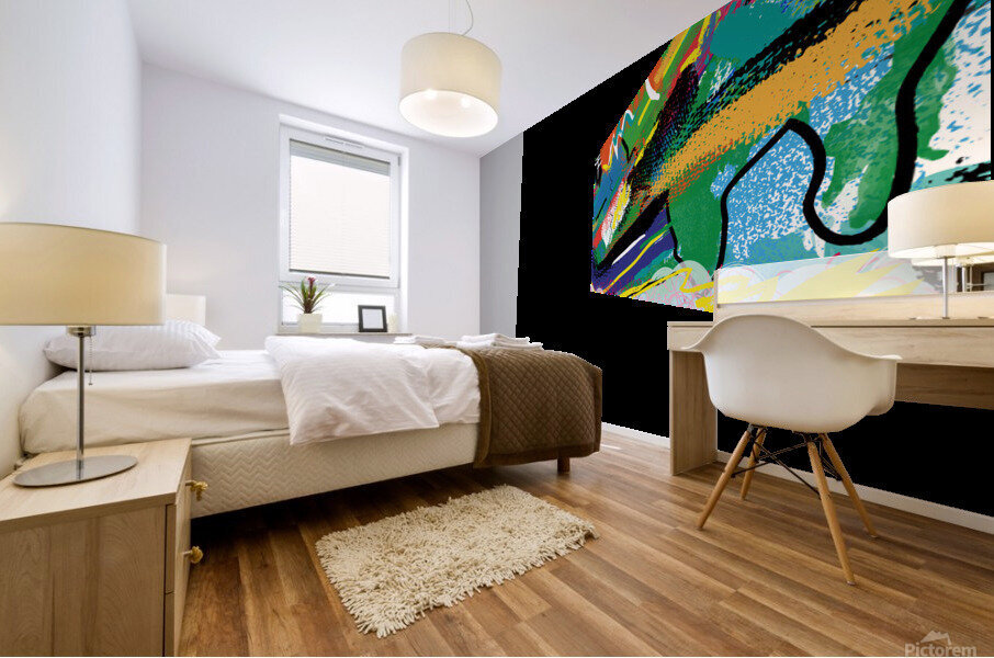 Abstractionwave 006-05 Mural print