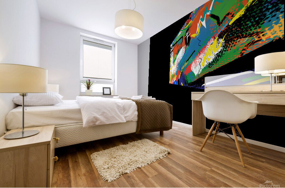 Abstractionwave 006-25 Mural print
