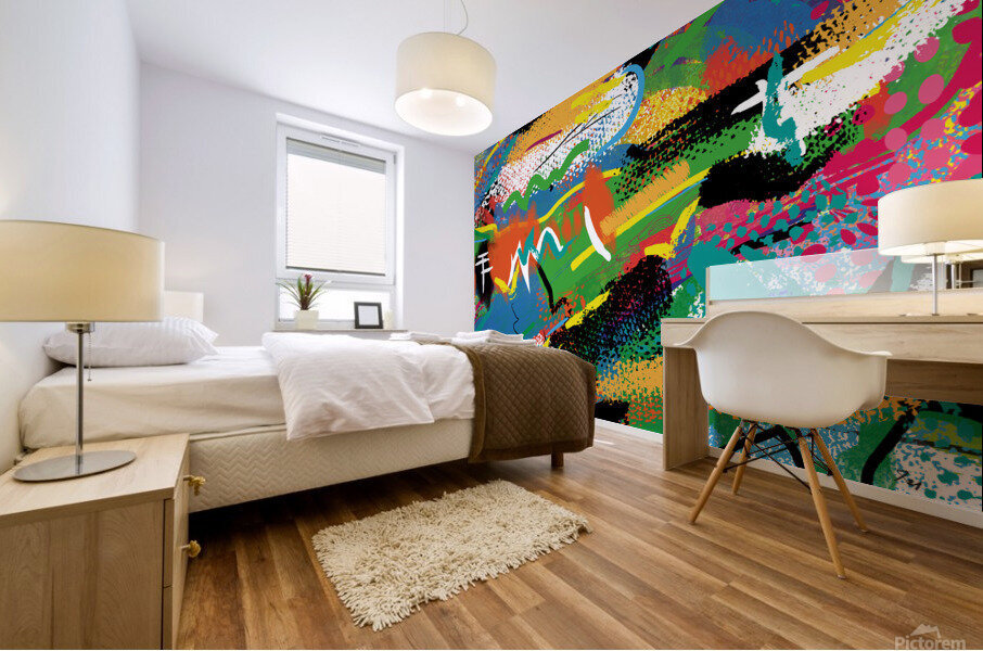 Abstractionwave 006-21 Mural print