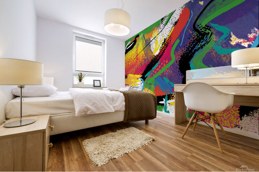 Abstractionwave 006-06 Mural print