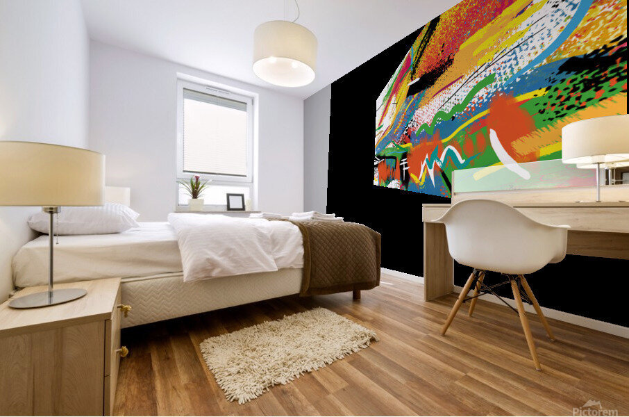 Abstractionwave 006-15 Mural print