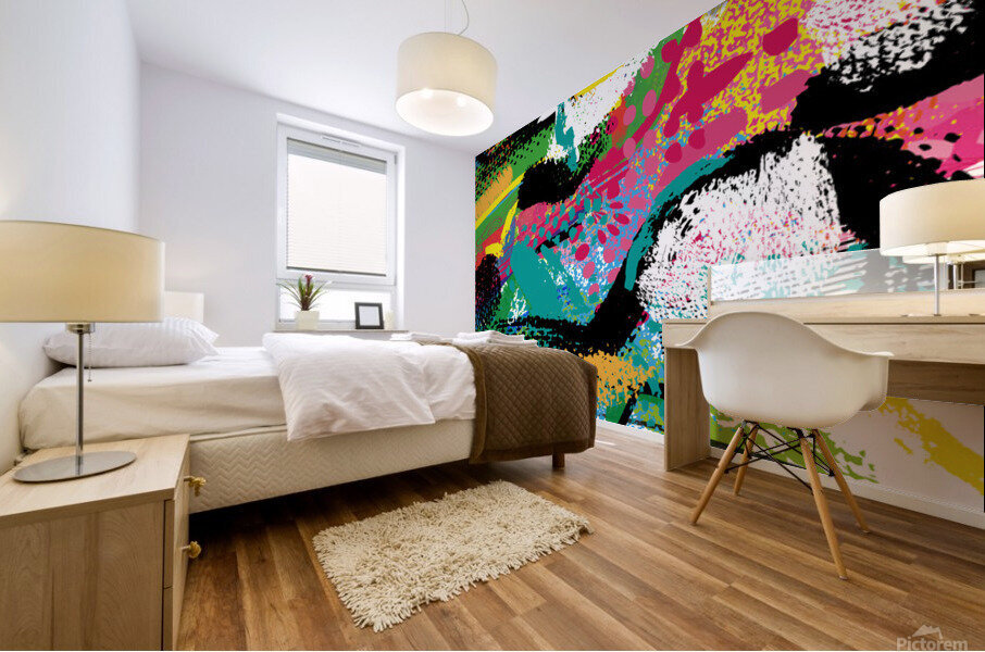 Abstractionwave 006-28 Mural print
