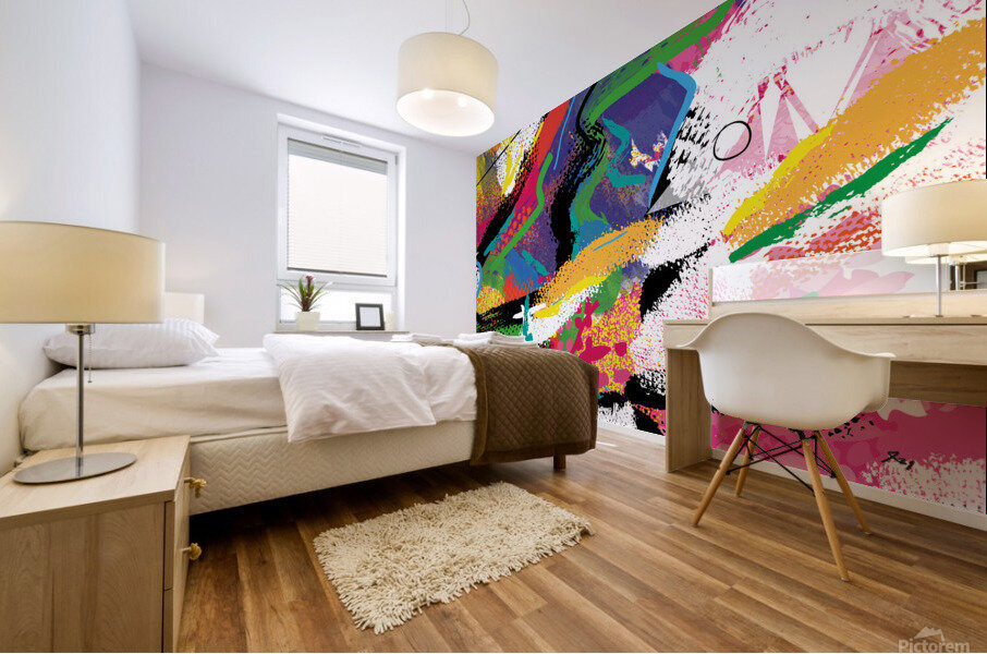 Abstractionwave 006-10 Mural print