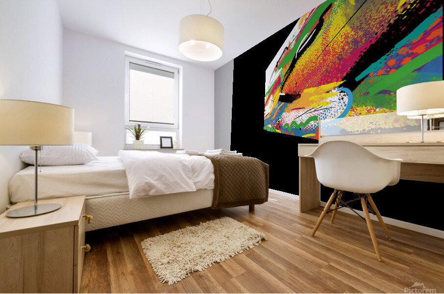 Abstractionwave 006-18 Mural print