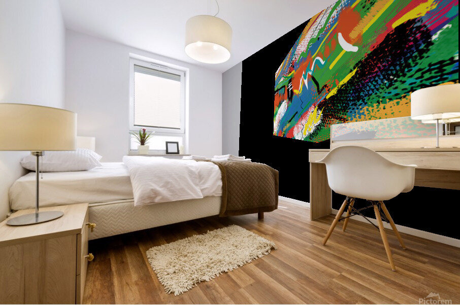 Abstractionwave 006-27 Mural print