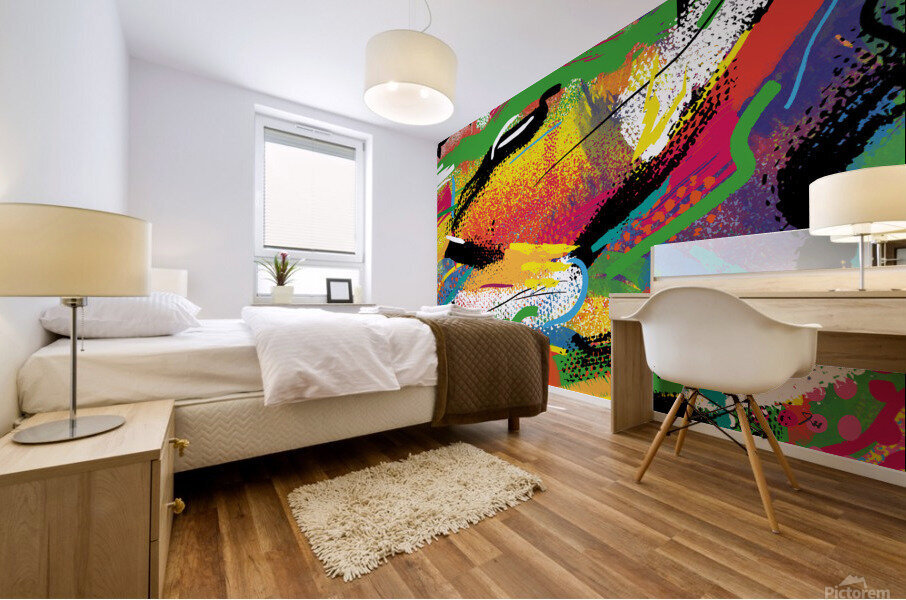 Abstractionwave 006-19 Mural print